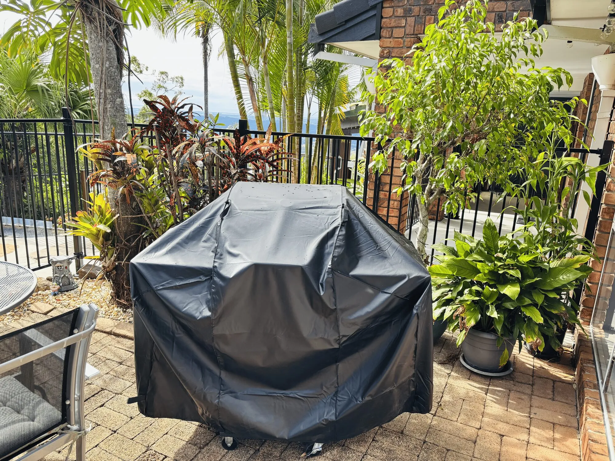 Gas BBQ for outdoor dining