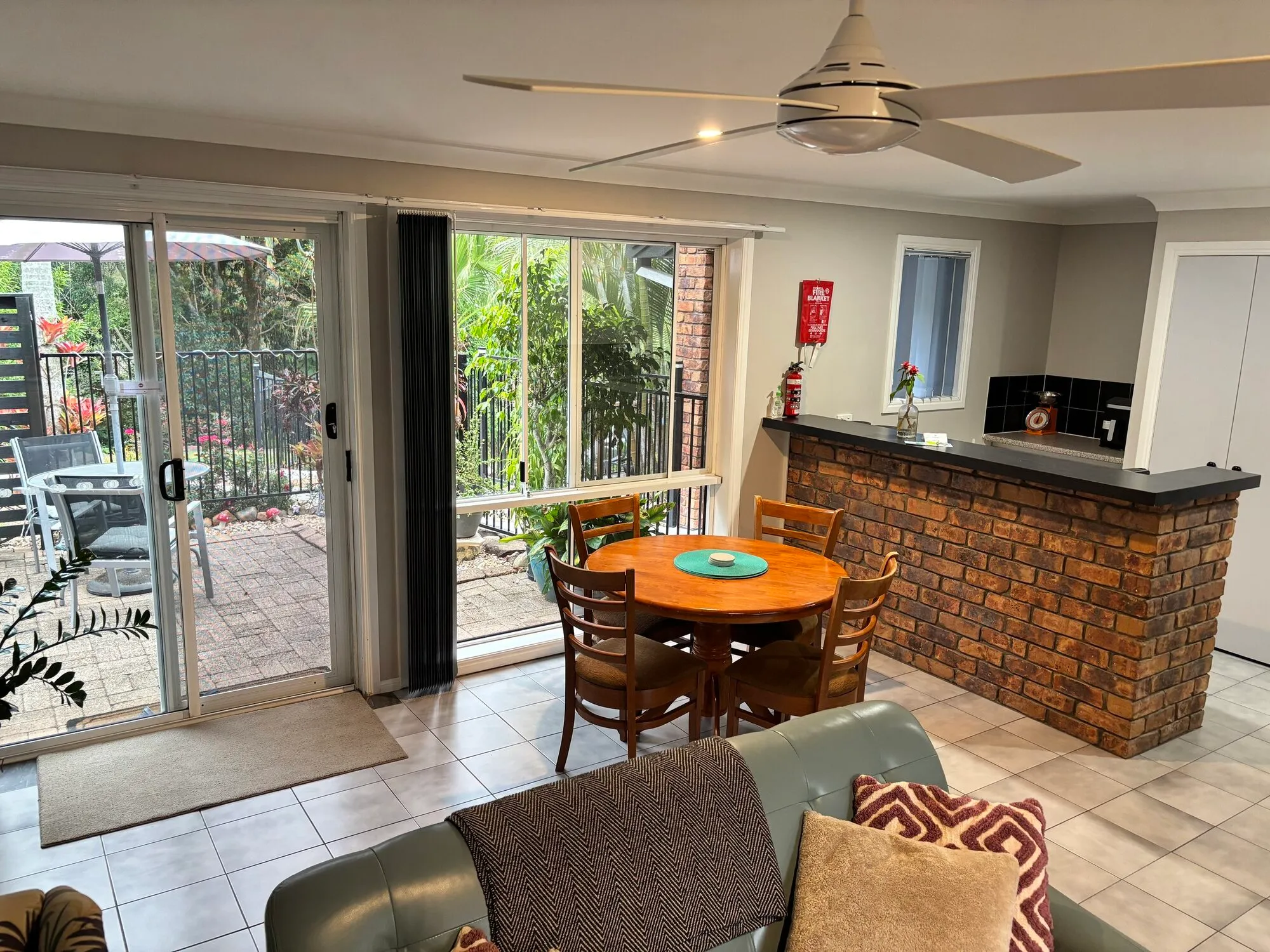 Villa dining area